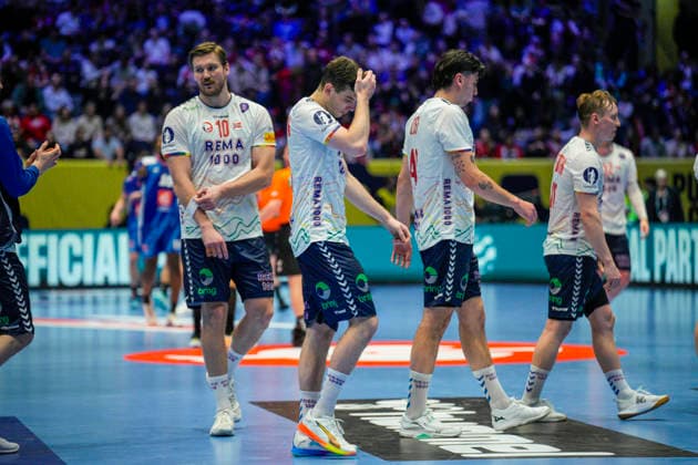 European Handball Championship 2026 France Norway Baerun 20260119 Loss for the Norwegian team during the European Championship match in handball between France and Norway in Unity arena Photo Stian Lysberg Solum NTB Baerun Norway EDITORIAL USE ONLY RESTRICTED USE FOR BETTING COMPANIES  Copyright: xStianxLysbergxSolumx xNTBx