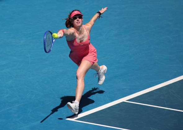 Maya Joint AUS , Australian Open 2026, Melbourne Park, Melbourne, Victoria, Australia Copyright: xJuergenxHasenkopfx