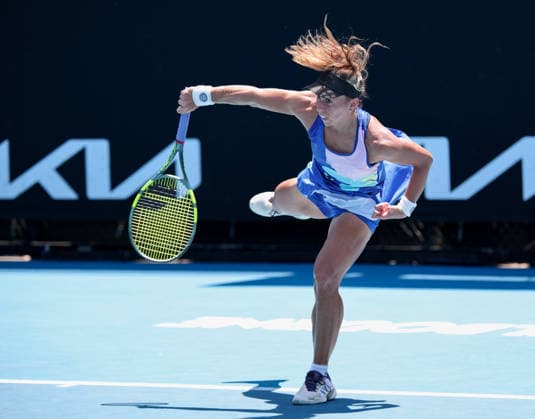 Julia Grabher AUT , Australian Open 2026, Melbourne Park, Melbourne, Victoria, Australia Copyright: xJuergenxHasenkopfx