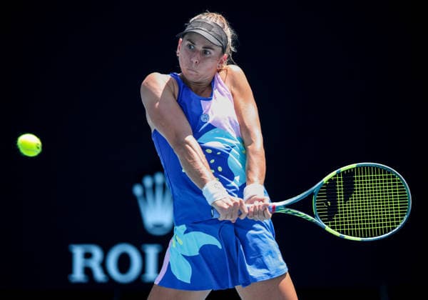 Julia Grabher AUT , Australian Open 2026, Melbourne Park, Melbourne, Victoria, Australia Copyright: xJuergenxHasenkopfx