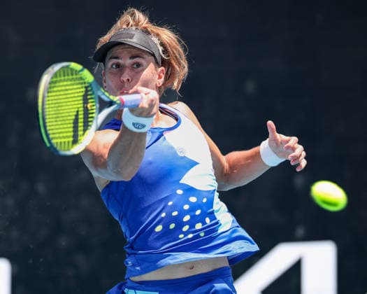 Julia Grabher AUT , Australian Open 2026, Melbourne Park, Melbourne, Victoria, Australia Copyright: xJuergenxHasenkopfx