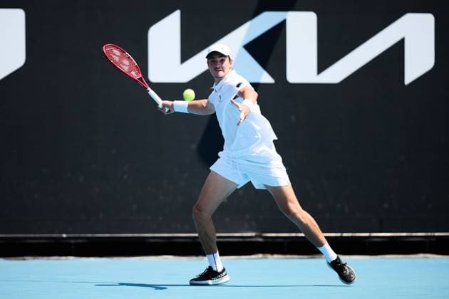 Joao Fonseca of Brazil Australian Open tennis tournament, Day Three, Melbourne Park, Australia - 20 Jan 2026Melbourne Melbourne Park Victoria (VIC) Australia  Copyright: xRachelxBach Shutterstockx 16303004bc