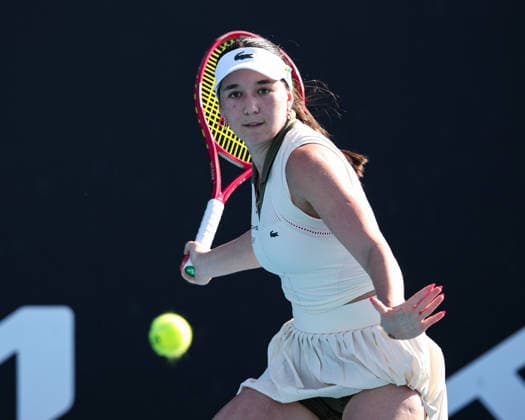 Eva Lys GER , Australian Open 2026, Melbourne Park, Melbourne, Victoria, Australia Copyright: xJuergenxHasenkopfx