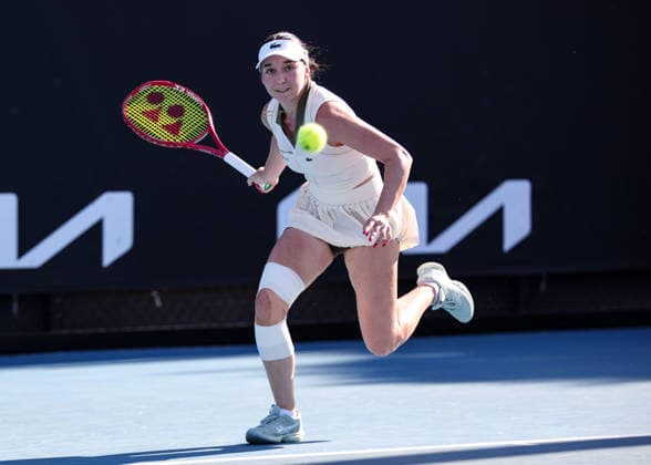 Eva Lys GER , Australian Open 2026, Melbourne Park, Melbourne, Victoria, Australia Copyright: xJuergenxHasenkopfx