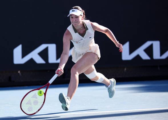 Eva Lys GER , Australian Open 2026, Melbourne Park, Melbourne, Victoria, Australia Copyright: xJuergenxHasenkopfx