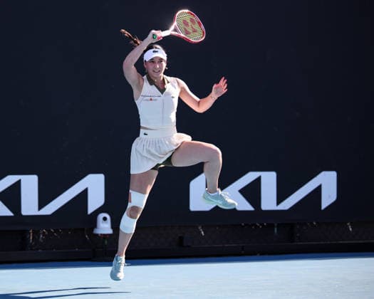 Eva Lys GER , Australian Open 2026, Melbourne Park, Melbourne, Victoria, Australia Copyright: xJuergenxHasenkopfx