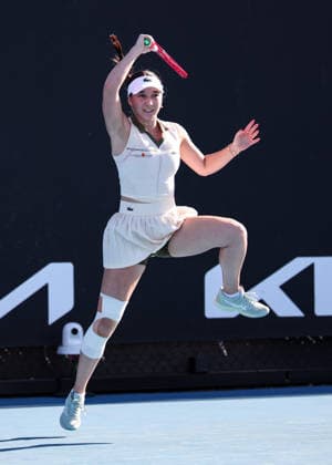 Eva Lys GER , Australian Open 2026, Melbourne Park, Melbourne, Victoria, Australia Copyright: xJuergenxHasenkopfx