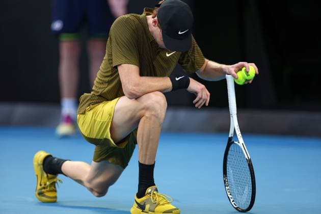Jannik Sinner during his first round match Australian Open tennis tournament, Day Three, Melbourne Park, Australia - 20 Jan 2026Melbourne Melbourne Park Victoria (VIC) Australia  Copyright: xEllaxLing Shutterstockx 16303003fl
