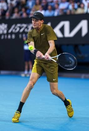 Jannik Sinner during his first round match Australian Open tennis tournament, Day Three, Melbourne Park, Australia - 20 Jan 2026Melbourne Melbourne Park Victoria (VIC) Australia  Copyright: xEllaxLing Shutterstockx 16303003fz