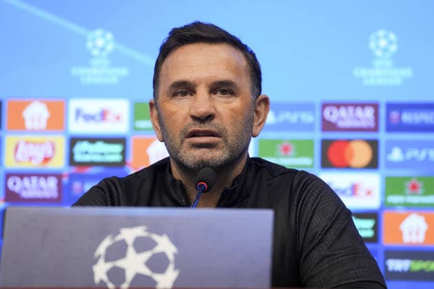 Ahead of Galatasaray v Atletico Madrid match ISTANBUL, TURKIYE - JANUARY 20: Head coach Okan Buruk and Lucas Torreira (not seen) of Galatasaray attend a press conference, PK, Pressekonferenz in Kemerburgaz Metin Oktay Facilities, Istanbul on January 20, 2026, ahead of UEFA Champions League week 7 match between Galatasaray and Atletico Madrid. Arife Karakum Anadolu Istanbul Turkey. Editorial use only. Please get in touch for any other usage.  Copyright: x2026xAnadoluxArifexKarakumx