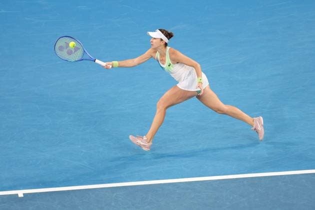Belinda Bencic during her first round match Australian Open tennis tournament, Day Three, Melbourne Park, Australia - 20 Jan 2026Melbourne Melbourne Park Victoria (VIC) Australia  Copyright: xRachelxBach Shutterstockx 16303004et