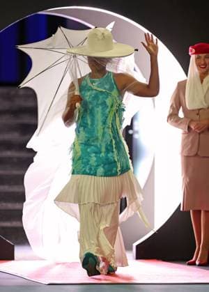 Naomi Osaka walks onto court ahead of her first round match Australian Open tennis tournament, Day Three, Melbourne Park, Australia - 20 Jan 2026Melbourne Melbourne Park Victoria (VIC) Australia  Copyright: xEllaxLing Shutterstockx 16303003hs