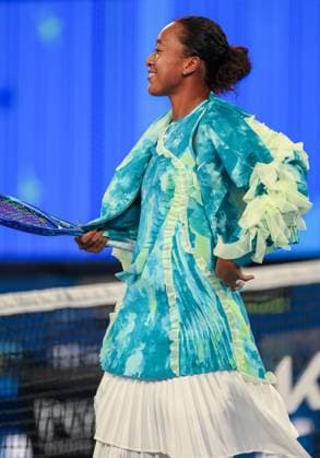 Naomi Osaka walks onto court ahead of her first round match Australian Open tennis tournament, Day Three, Melbourne Park, Australia - 20 Jan 2026Melbourne Melbourne Park Victoria (VIC) Australia  Copyright: xEllaxLing Shutterstockx 16303003if