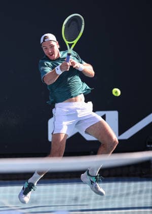 Jan Lennard Struff GER , Australian Open 2026, Melbourne Park, Melbourne, Victoria, Australia Copyright: xJuergenxHasenkopfx