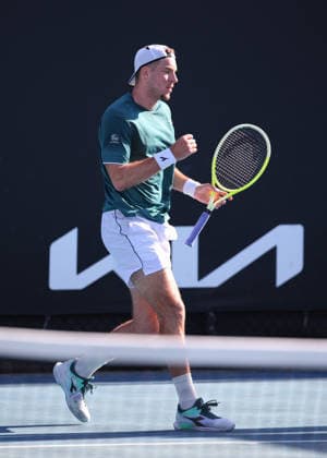 Jan Lennard Struff GER , Australian Open 2026, Melbourne Park, Melbourne, Victoria, Australia Copyright: xJuergenxHasenkopfx