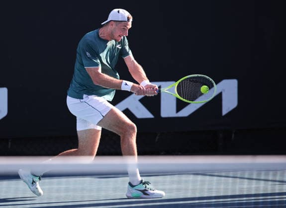 Jan Lennard Struff GER , Australian Open 2026, Melbourne Park, Melbourne, Victoria, Australia Copyright: xJuergenxHasenkopfx