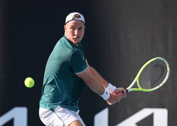 Jan Lennard Struff GER , Australian Open 2026, Melbourne Park, Melbourne, Victoria, Australia Copyright: xJuergenxHasenkopfx