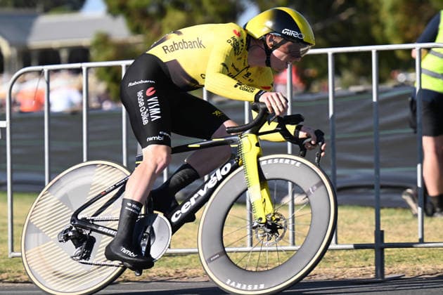 20-01-2026 Tour Down Under; Tappa Prologo Adelaide; 2026, Visma - Lease A Bike; Brennan, James Matthew; Adelaide; 