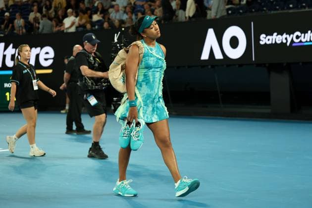 Net malfunction during the first round match between Antonia Ruzic and Naomi Osaka Australian Open tennis tournament, Day Three, Melbourne Park, Australia - 20 Jan 2026Melbourne Melbourne Park Victoria (VIC) Australia  Copyright: xRachelxBach Shutterstockx 16303004go