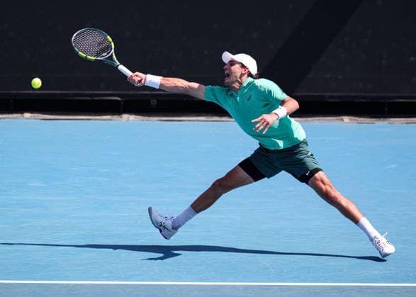 Eliot Spizzirri USA , Australian Open 2026, Melbourne Park, Melbourne, Victoria, Australia Copyright: xJuergenxHasenkopfx