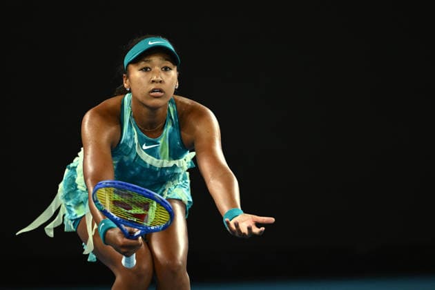 TENNIS AUSTRALIAN OPEN, Naomi Osaka of Japan reacts during the Women™s 1st round match against Antonia Ruzic of Croatia on day 3 of the 2026 Australian Open tennis tournament at Melbourne Park in Melbourne, Tuesday, January 20, 2026. ( NO ARCHIVING MELBOURNE VICTORIA AUSTRALIA  Copyright: xJOELxCARRETTx 20260120110605361105