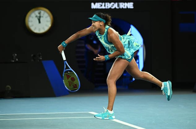 TENNIS AUSTRALIAN OPEN, Naomi Osaka of Japan serves during the Women™s 1st round match against Antonia Ruzic of Croatia on day 3 of the 2026 Australian Open tennis tournament at Melbourne Park in Melbourne, Tuesday, January 20, 2026. ( NO ARCHIVING MELBOURNE VICTORIA AUSTRALIA  Copyright: xJOELxCARRETTx 20260120168784418636