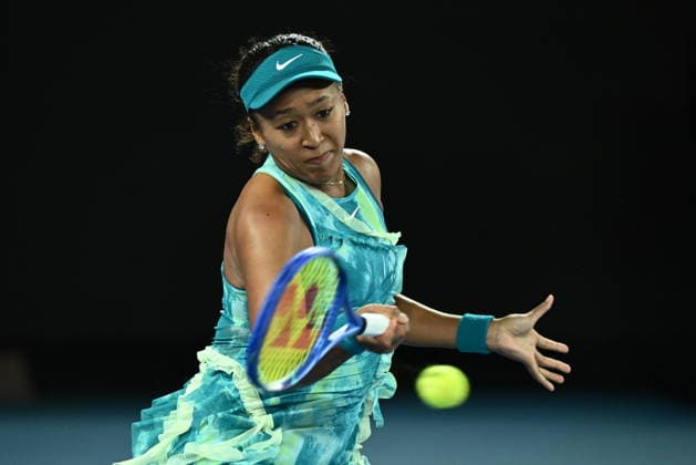 TENNIS AUSTRALIAN OPEN, Naomi Osaka of Japan in action during the Women™s 1st round match against Antonia Ruzic of Croatia on day 3 of the 2026 Australian Open tennis tournament at Melbourne Park in Melbourne, Tuesday, January 20, 2026. ( NO ARCHIVING MELBOURNE VICTORIA AUSTRALIA  Copyright: xJOELxCARRETTx 20260120146333309344