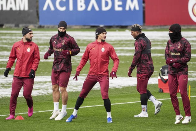 Football, CL, Galatasaray Istanbul, Training