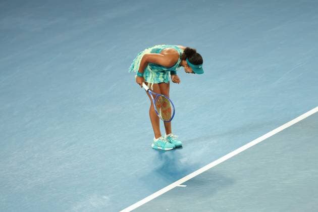 Naomi Osaka wins her first round match Australian Open tennis tournament, Day Three, Melbourne Park, Australia - 20 Jan 2026Melbourne Melbourne Park Victoria (VIC) Australia  Copyright: xRachelxBach Shutterstockx 16303004ih