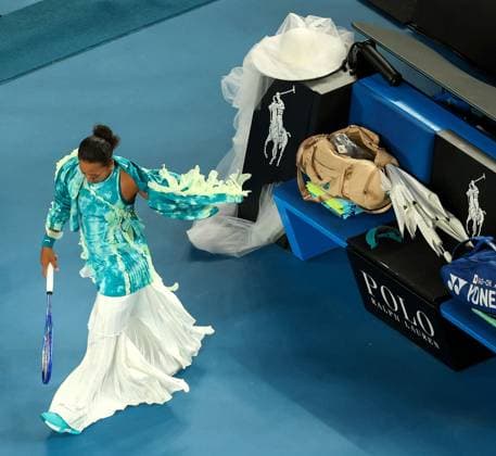 Naomi Osaka during her first round match Australian Open tennis tournament, Day Three, Melbourne Park, Australia - 20 Jan 2026Melbourne Melbourne Park Victoria (VIC) Australia  Copyright: xRachelxBach Shutterstockx 16303004ij