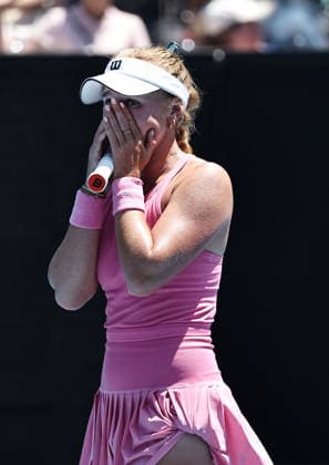 Taylah Preston, AUS, after first round of 2026 Australian Open in Melbourne, 20 01 2026