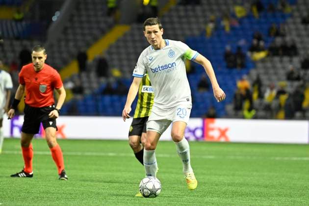 Kairat Almaty v Club Brugge - UEFA Champions League ASTANA, KAZACHSTAN - JANUARY 20 : Vanaken Hans midfielder of Club Brugge during the UEFA Champions League 2025 26 League Phase MD7 match between Kairat Almaty and Club Brugge on January 20, 2026 in Astana, Kazachstan, 20 01 2026 Astana Kazachstan  Copyright: xJanxDexMeuleneirx