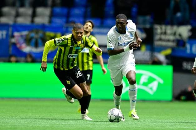 Kairat Almaty v Club Brugge - UEFA Champions League ASTANA, KAZACHSTAN - JANUARY 20 : Edmilson of Kairat Almaty and Ordonez Joel defender of Club Brugge during the UEFA Champions League 2025 26 League Phase MD7 match between Kairat Almaty and Club Brugge on January 20, 2026 in Astana, Kazachstan, 20 01 2026 Astana Kazachstan  Copyright: xJanxDexMeuleneirx
