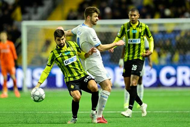 Kairat Almaty v Club Brugge - UEFA Champions League ASTANA, KAZACHSTAN - JANUARY 20 : Mechele Brandon defender of Club Brugge during the UEFA Champions League 2025 26 League Phase MD7 match between Kairat Almaty and Club Brugge on January 20, 2026 in Astana, Kazachstan, 20 01 2026 Astana Kazachstan  Copyright: xJanxDexMeuleneirx