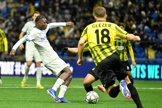 Kairat Almaty v Club Brugge - UEFA Champions League ASTANA, KAZACHSTAN - JANUARY 20 : Diakhon Mamadou forward of Club Brugge during the UEFA Champions League 2025 26 League Phase MD7 match between Kairat Almaty and Club Brugge on January 20, 2026 in Astana, Kazachstan, 20 01 2026 Astana Kazachstan  Copyright: xJanxDexMeuleneirx