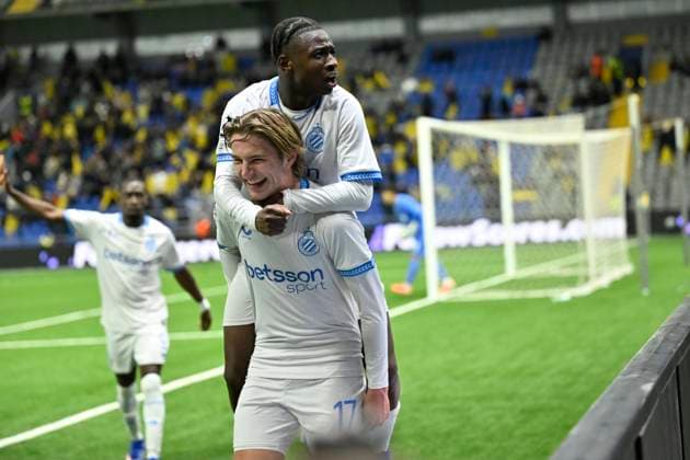 Kairat Almaty v Club Brugge - UEFA Champions League ASTANA, KAZACHSTAN - JANUARY 20 : Vermant Romeo forward of Club Brugge celebrates scoring a goal during the UEFA Champions League 2025 26 League Phase MD7 match between Kairat Almaty and Club Brugge on January 20, 2026 in Astana, Kazachstan, 20 01 2026 Astana Kazachstan  Copyright: xJanxDexMeuleneirx