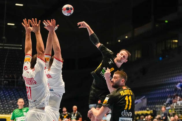 Handball, European Championship, Montenegro - Switzerland