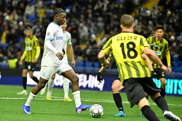 Kairat Almaty v Club Brugge - UEFA Champions League ASTANA, KAZACHSTAN - JANUARY 20 : Diakhon Mamadou forward of Club Brugge during the UEFA Champions League 2025 26 League Phase MD7 match between Kairat Almaty and Club Brugge on January 20, 2026 in Astana, Kazachstan, 20 01 2026 Astana Kazachstan  Copyright: xJanxDexMeuleneirx