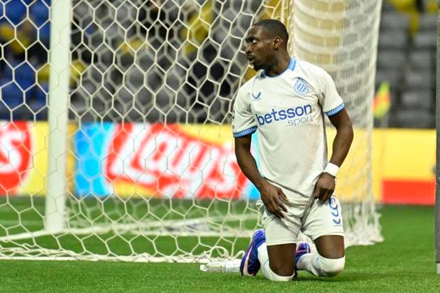 Kairat Almaty v Club Brugge - UEFA Champions League ASTANA, KAZACHSTAN - JANUARY 20 : Forbs Carlos forward of Club Brugge during the UEFA Champions League 2025 26 League Phase MD7 match between Kairat Almaty and Club Brugge on January 20, 2026 in Astana, Kazachstan, 20 01 2026 Astana Kazachstan  Copyright: xJanxDexMeuleneirx