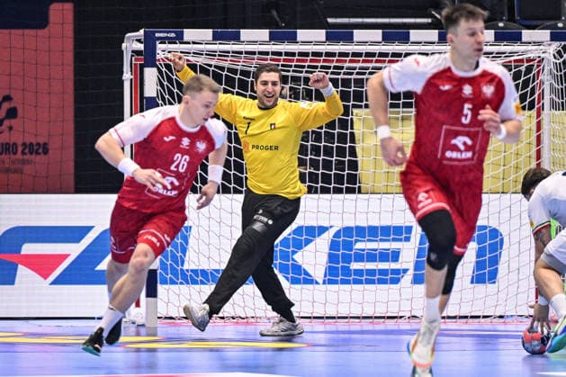 ALTRO - Pallamano - Men s EHF Euro 2026 - Poland vs Italy Domenico Mimmo Ebner of Italy during Men s EHF Euro 2026 - Poland vs Italy, Handball match in Kristianstad, Sweden, January 20 2026 Kristianstad Sweden  Copyright: xIPAxSport ABACAx