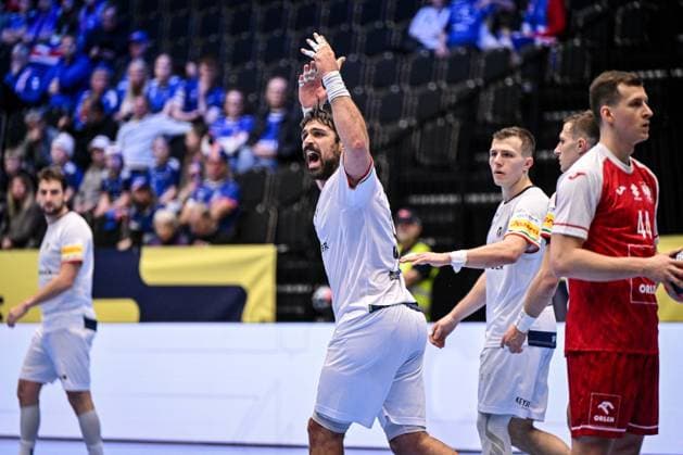 Andrea Parisini of Italy during Men s EHF Euro 2026 - Poland vs Italy, Handball match in Kristianstad, Sweden, January 20 2026  Copyright: xLuigixCanu IPAxSportx xipa-agency.netx xx IPA_70334408 IPA_Agency_IPA70334408