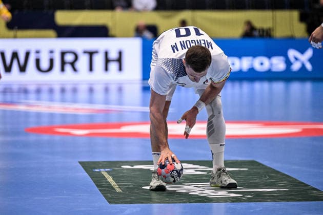 ALTRO - Pallamano - Men s EHF Euro 2026 - Poland vs Italy Marco Mengon of Italy during Men s EHF Euro 2026 - Poland vs Italy, Handball match in Kristianstad, Sweden, January 20 2026 Kristianstad Sweden  Copyright: xIPAxSport ABACAx