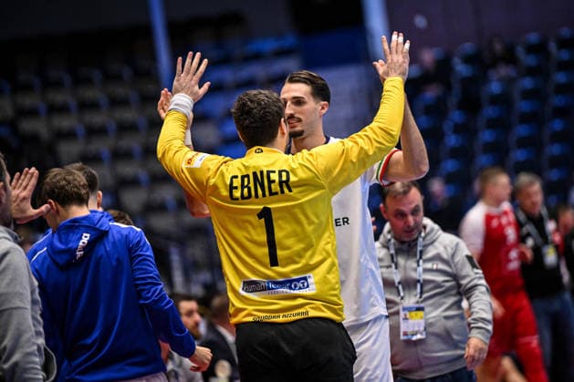 Mikael Helmersson of Italy during Men s EHF Euro 2026 - Poland vs Italy, Handball match in Kristianstad, Sweden, January 20 2026  Copyright: xLuigixCanu IPAxSportx xipa-agency.netx xx IPA_70335723 IPA_Agency_IPA70335723