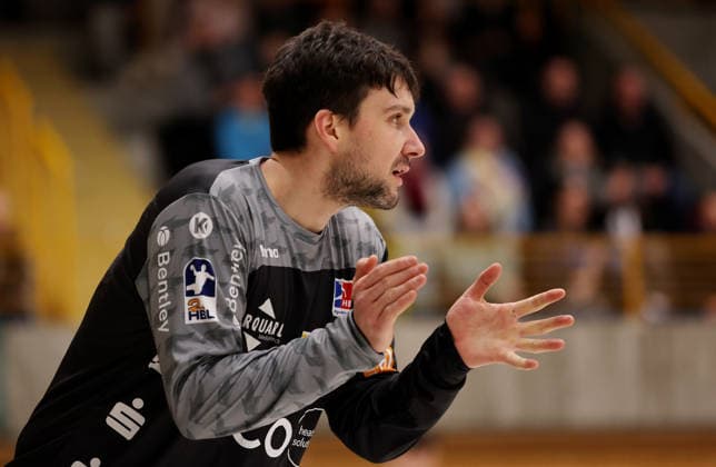 20 01 2026, Germany, Asperg, Handball TVB Stuttgart vs HBW Balingen Weilstetten, Daniel Rebmann HBW