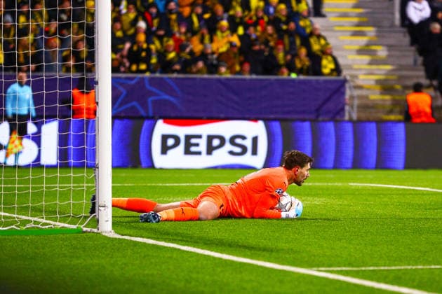 Football, Champions League 2025 2026 Bodo Glimt Manchester City Bodo 20260120 Bodo Glimts Nikita Haikin in the Champions League football match between Bodo Glimt and Manchester City at Aspmyra Stadium Photo Mats Torbergsen NTB Bodo Norway EDITORIAL USE ONLY RESTRICTED USE FOR BETTING COMPANIES  Copyright: xMatsxTorbergsenx xNTBx
