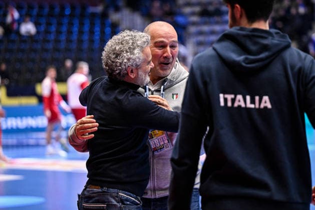 Stefano Podini President of FIGH during Men s EHF Euro 2026 - Poland vs Italy, Handball match in Kristianstad, Sweden, January 20 2026  Copyright: xLuigixCanu IPAxSportx xipa-agency.netx xx IPA_70338609 IPA_Agency_IPA70338609
