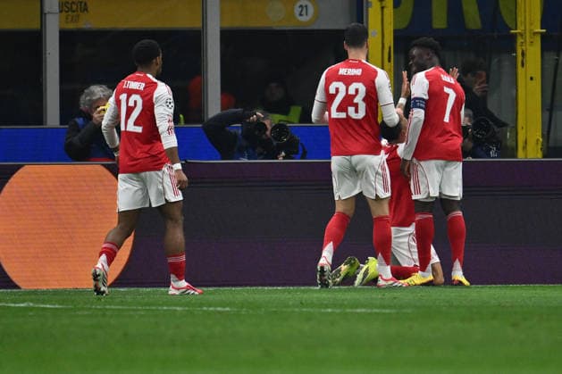 Gabriel Jesus of Arsenal F.C. celebrates after scoring the goal of 0-1 during the UEFA Champions League phase day 7 football match between F.C. Inter and Arsenal F.C. at the San Siro Stadium on January 20, 2026 in Milan, Italy.  Copyright: xDomenicoxCippitelli IPAxSportx xipa-agency.netx xx IPA_70340862 IPA_Agency_IPA70340862