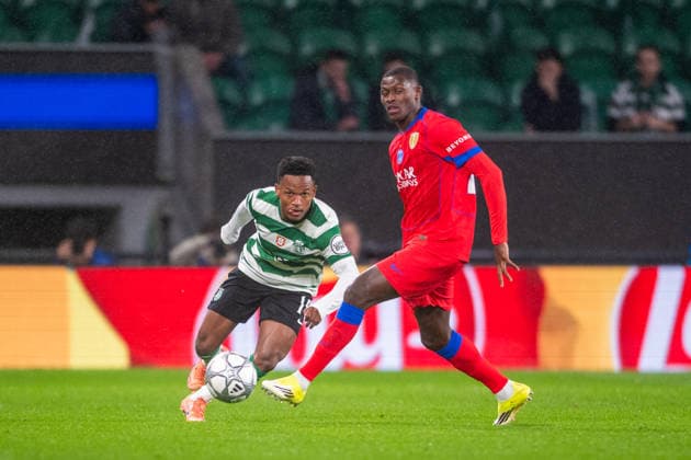 January 20, 2026, Lisbon, Lisbon, Portugal: LISBON, PORTUGAL - JANUARY 20: GENY CATAMO of Sporting CP is seen on action during the UEFA Champions League 2025 26 League Phase MD7 match between between Sporting CP and Paris SG, at Jose Alvalade Stadium on January 20, 2026 in Lisbon, Portugal Lisbon Portugal - ZUMAl192 20260120_zsp_l192_033 Copyright: xMiguelxLemosx