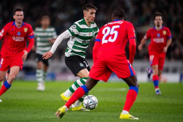 January 20, 2026, Lisbon, Lisbon, Portugal: LISBON, PORTUGAL - JANUARY 20: IVAN FRESNEDA of Sporting CP is seen on action during the UEFA Champions League 2025 26 League Phase MD7 match between between Sporting CP and Paris SG, at Jose Alvalade Stadium on January 20, 2026 in Lisbon, Portugal Lisbon Portugal - ZUMAl192 20260120_zsp_l192_037 Copyright: xMiguelxLemosx