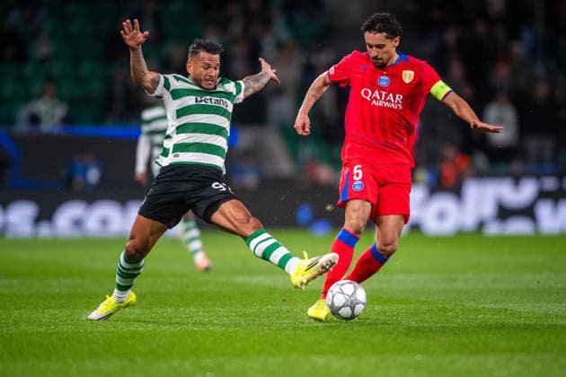 January 20, 2026, Lisbon, Lisbon, Portugal: LISBON, PORTUGAL - JANUARY 20: MARQUINHOS of Paris SG is seen on action during the UEFA Champions League 2025 26 League Phase MD7 match between between Sporting CP and Paris SG, at Jose Alvalade Stadium on January 20, 2026 in Lisbon, Portugal Lisbon Portugal - ZUMAl192 20260120_zsp_l192_041 Copyright: xMiguelxLemosx